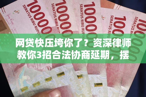 武汉网贷快压垮你了？资深律师教你3招合法协商延期，摆脱暴力催收！