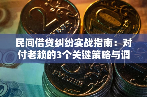 武汉民间借贷纠纷实战指南：对付老赖的3个关键策略与调解盲区解析