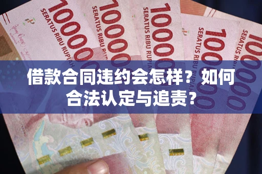 武汉借款合同违约会怎样？如何合法认定与追责？
