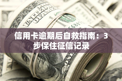 武汉信用卡逾期后自救指南：3步保住征信记录
