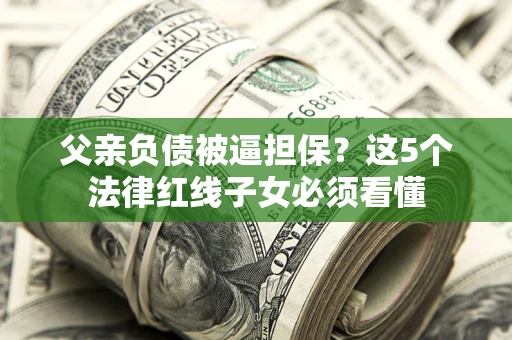 武汉父亲负债被逼担保？这5个法律红线子女必须看懂