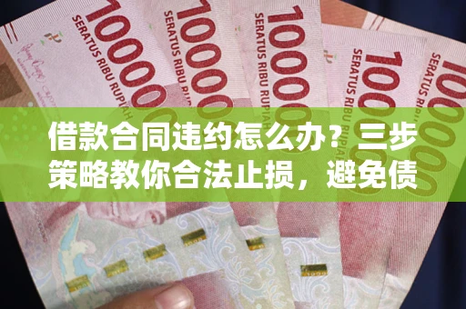 武汉借款合同违约怎么办？三步策略教你合法止损，避免债务危机升级