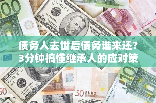 武汉债务人去世后债务谁来还？3分钟搞懂继承人的应对策略