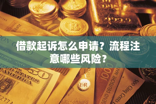 武汉借款起诉怎么申请？流程注意哪些风险？