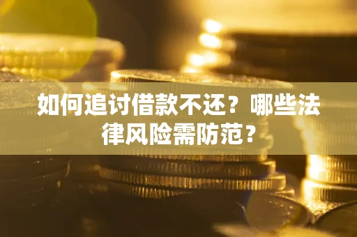 武汉如何追讨借款不还？哪些法律风险需防范？